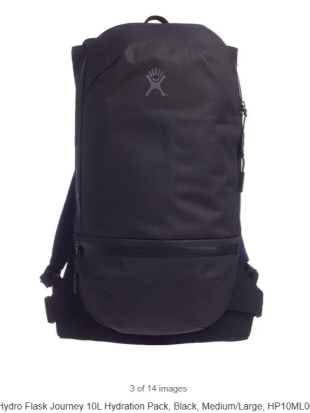 Hydro Flask Journey Series 10L Insulated Hydration Pack Backpack BRAND NEW Black